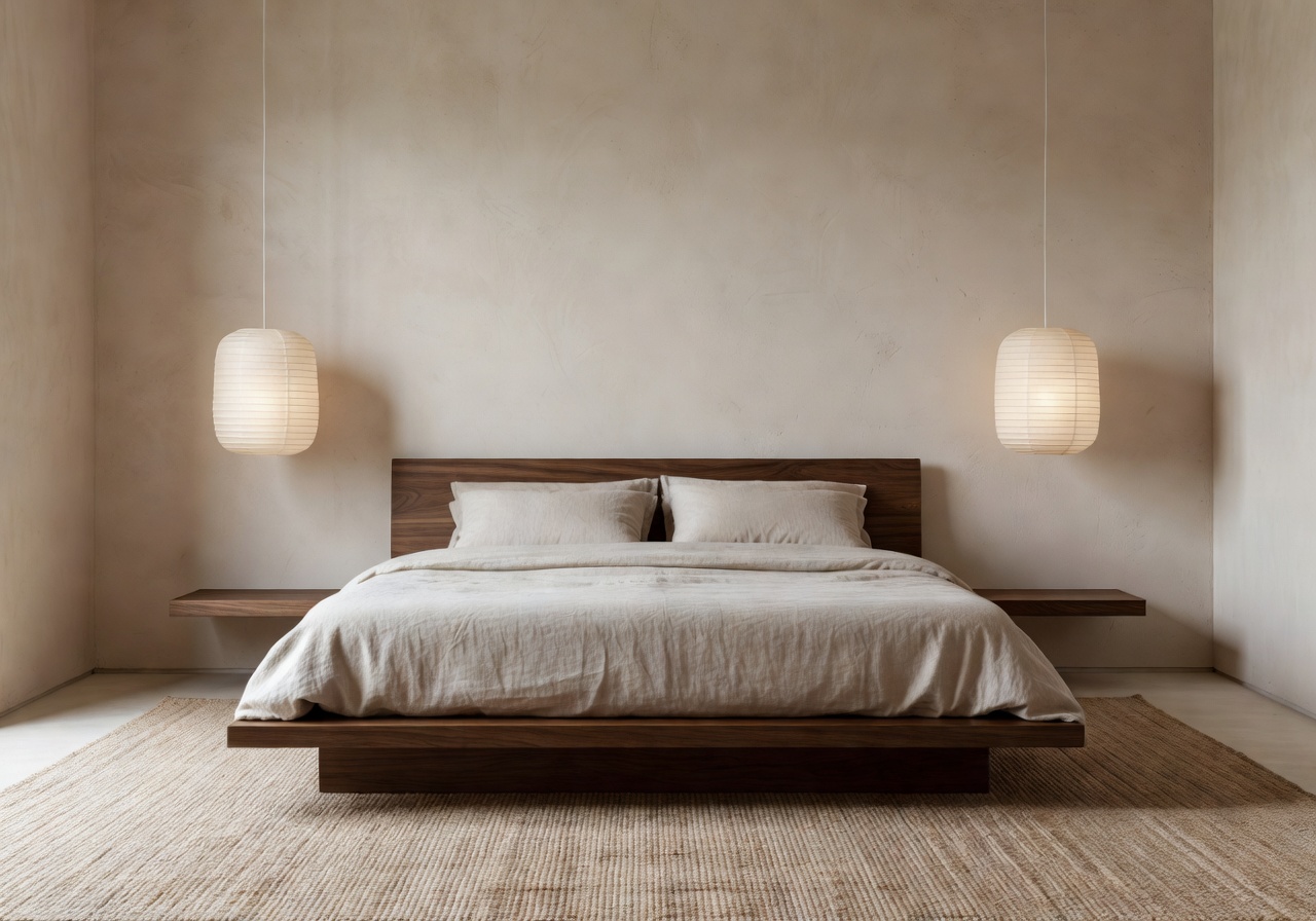 AI room makeover of a primary bedroom rendered by DecorAI